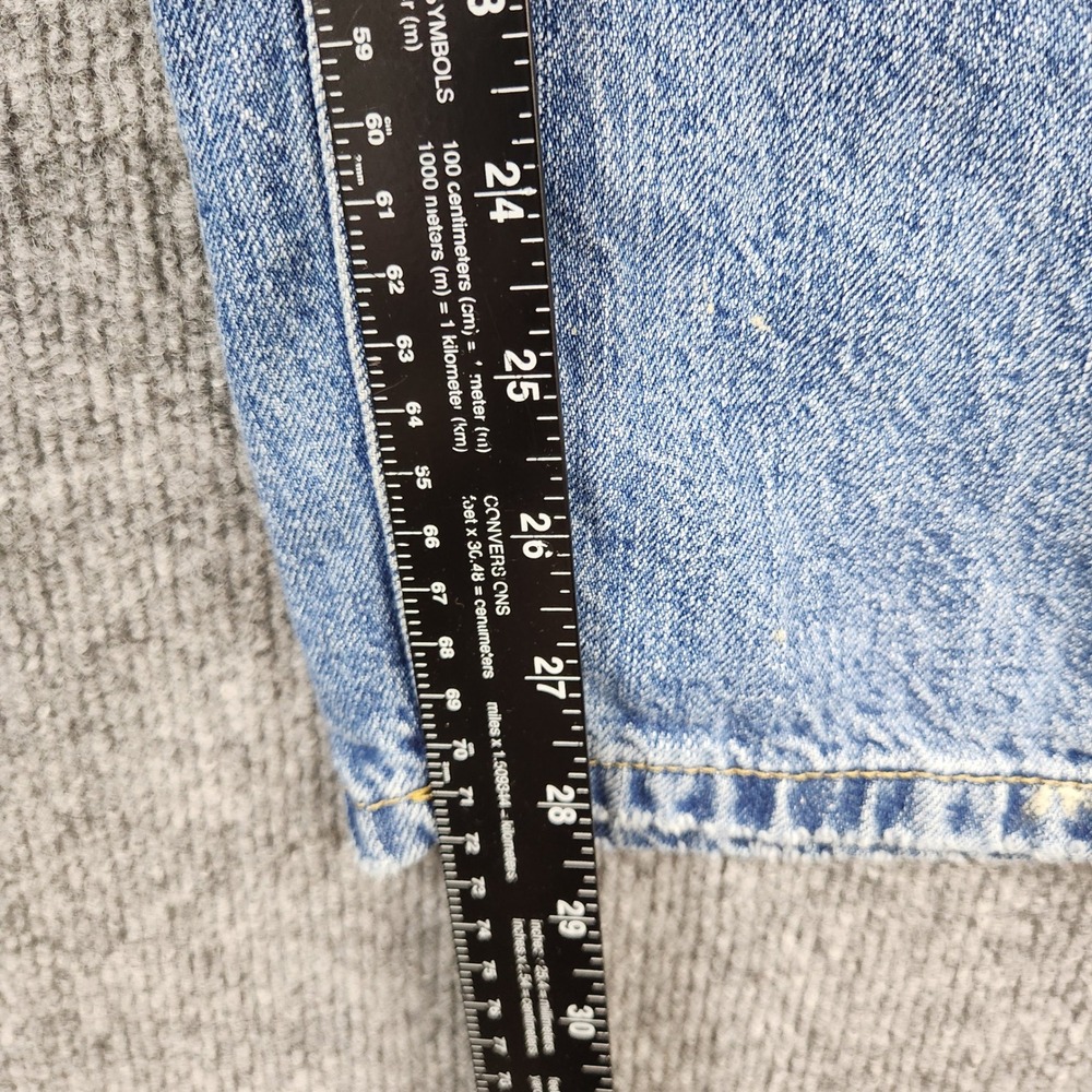 Zara Man Jeans Painted Splatter Light Wash Relaxed Denim Mens Size 36 Blue - Picture 10 of 11